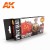 AK Soviet Uniform 3rd Generation Acrylic Colors 6 x 17 ml AK11635